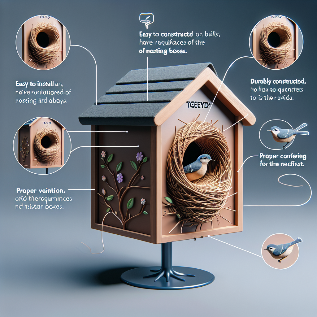 Tgeyd Nesting Boxes - 3 Holes Chicken Nesting Boxes for Laying Eggs - Chicken Brooder Box with Chicken Perch - Chicken Coops for 3 Chickens Up to 12 Chicken(with Fake Eggs)